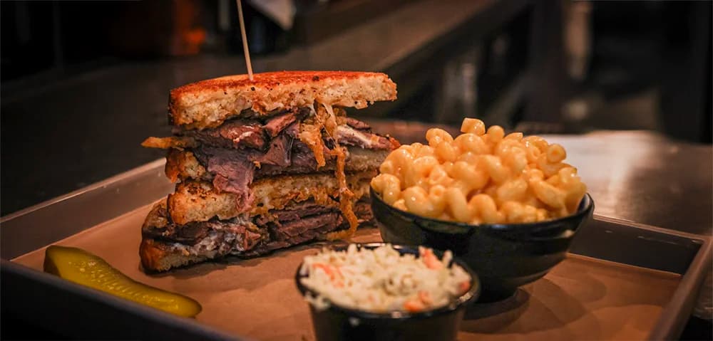 Brisket Grilled Cheese